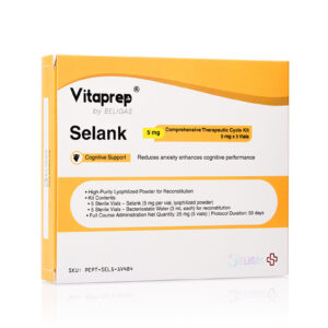 Selank, 5 mg (1 ciclo completo: 25 mg no total)