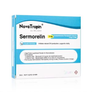 Sermorelina, 5 mg (1 ciclo completo: 25 mg no total)