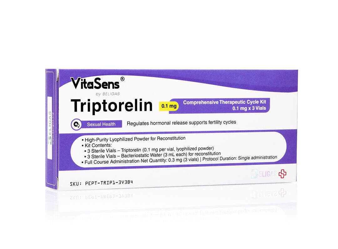 Triptorelina, 0,1 mg (1 ciclo completo: 0,3 mg no total)